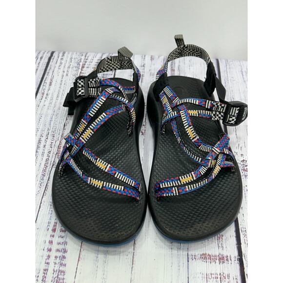 Chaco ZX/1 Women's Wink Blue Ecotread Mantel Cerulean Strappy Sandals Size 6 - Picture 1 of 11